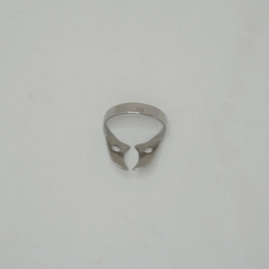 Molar Rubber Dam Lower Left Clamp, #18