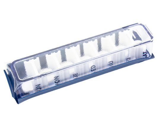 KB4, 7D1 Classic Pill Organizer, Week Dose, Vinyl Cover