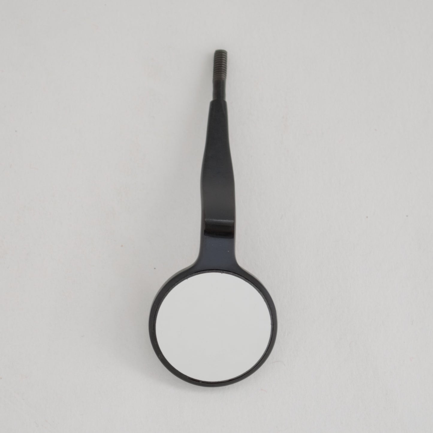 Mouth Mirror, Anti-fog Rhodium Reflector, Double-sided, Blackline