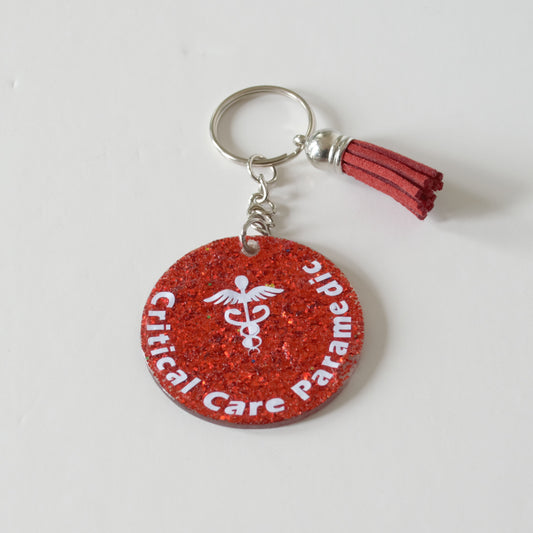 Keychain, Acrylic, Medical Job Title