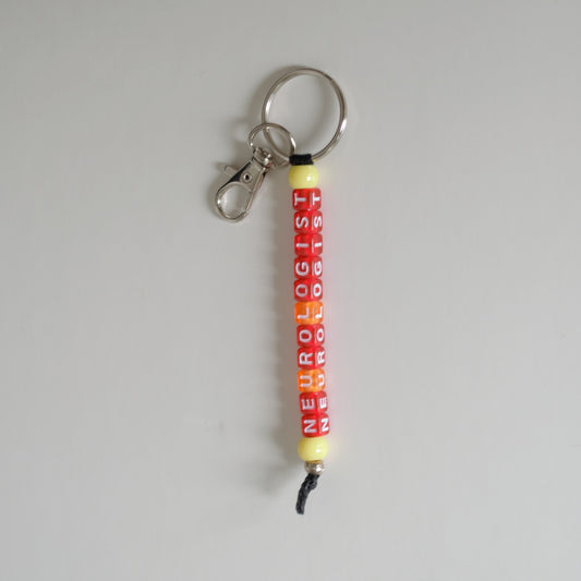 Keychain, Beaded 1 Word