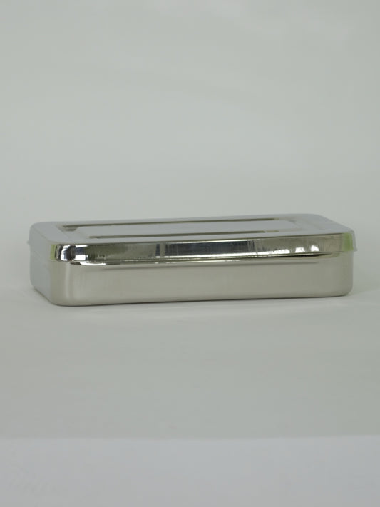 Instruments Tray with Cover, 10 X 5 X 2 Inch