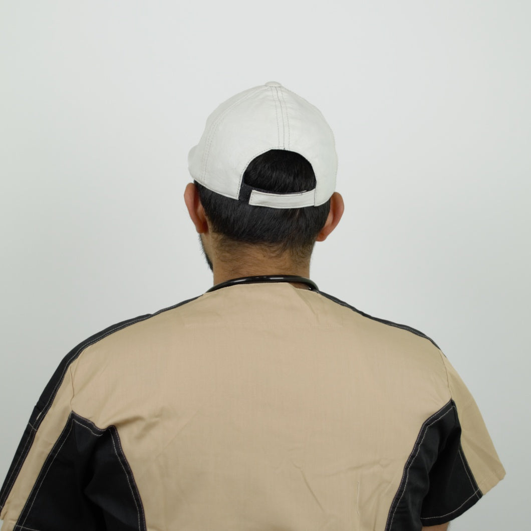 Leather P-Cap, A01