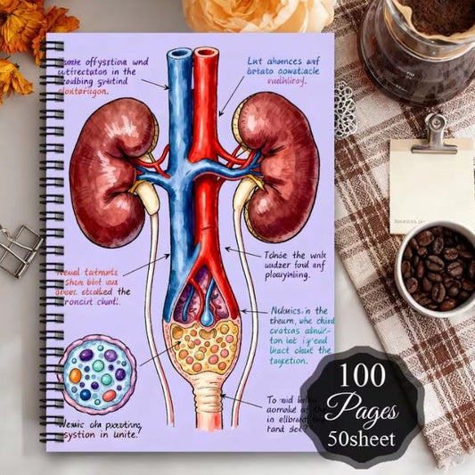 Notebook - Aesthetics Medicines Anatomy