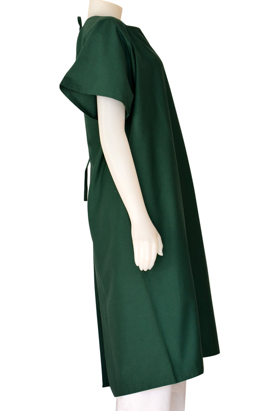 Medical Exam Gown, Open Back, Solid Color