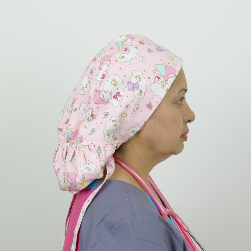 SLPC01 - Satin Lined Scrub Cap