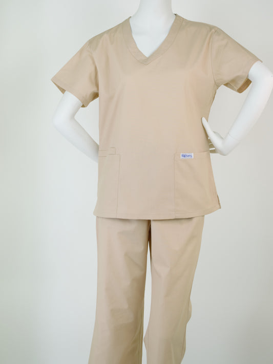 Scrub Set, Khaki