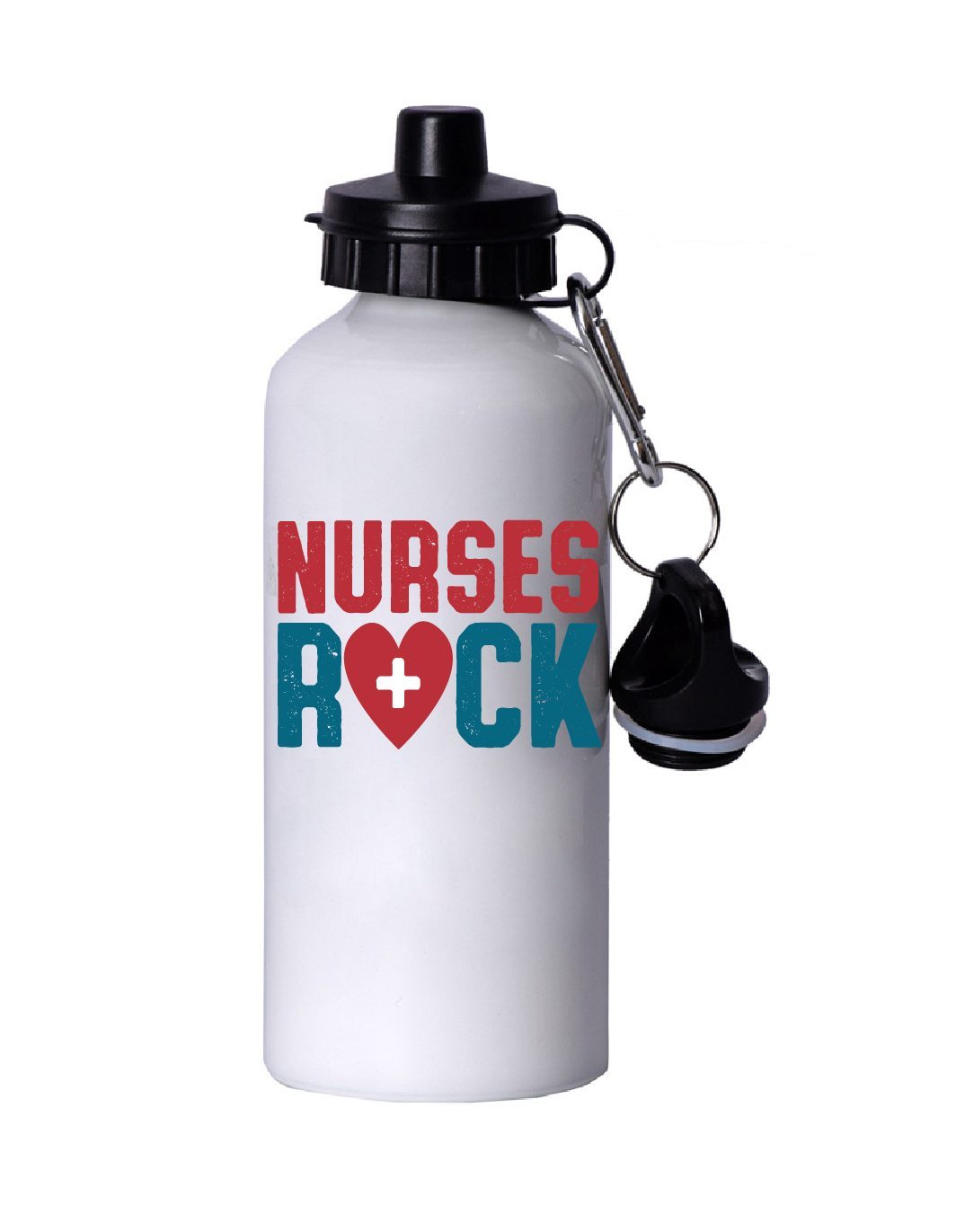 Medical Theme Water Bottle, Nurses Rock