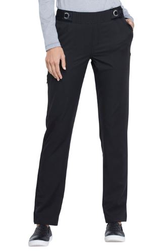 Scrub Pant, Mid Rise Tapered Leg Pull-On