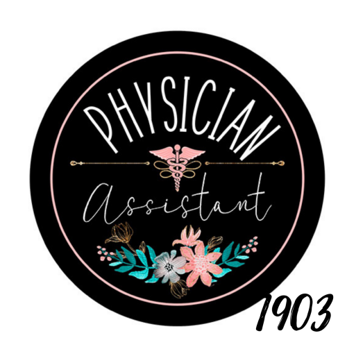 Badge Reel, Physician Assistant, B