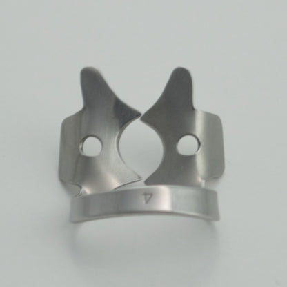 Molar Rubber Dam Upper Right Clamp,  #4