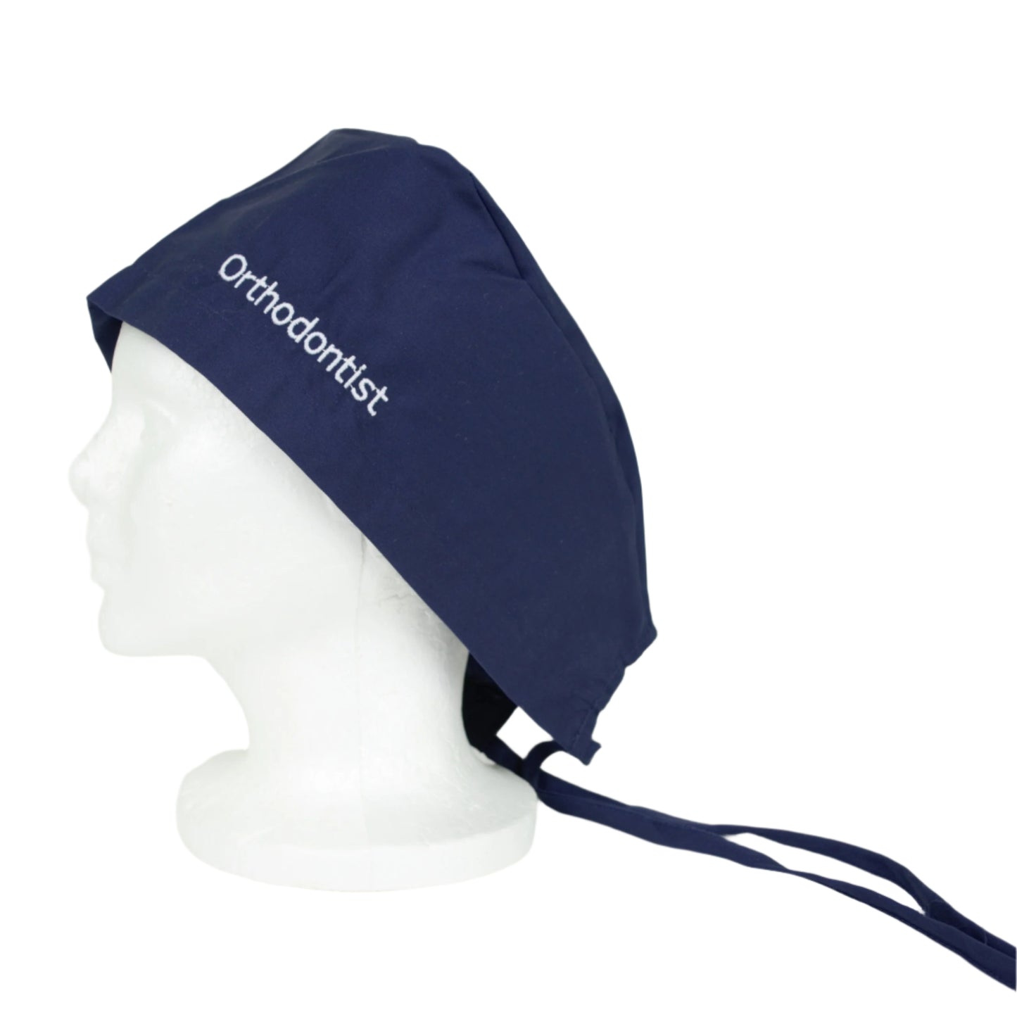orthodontist scrub cap.