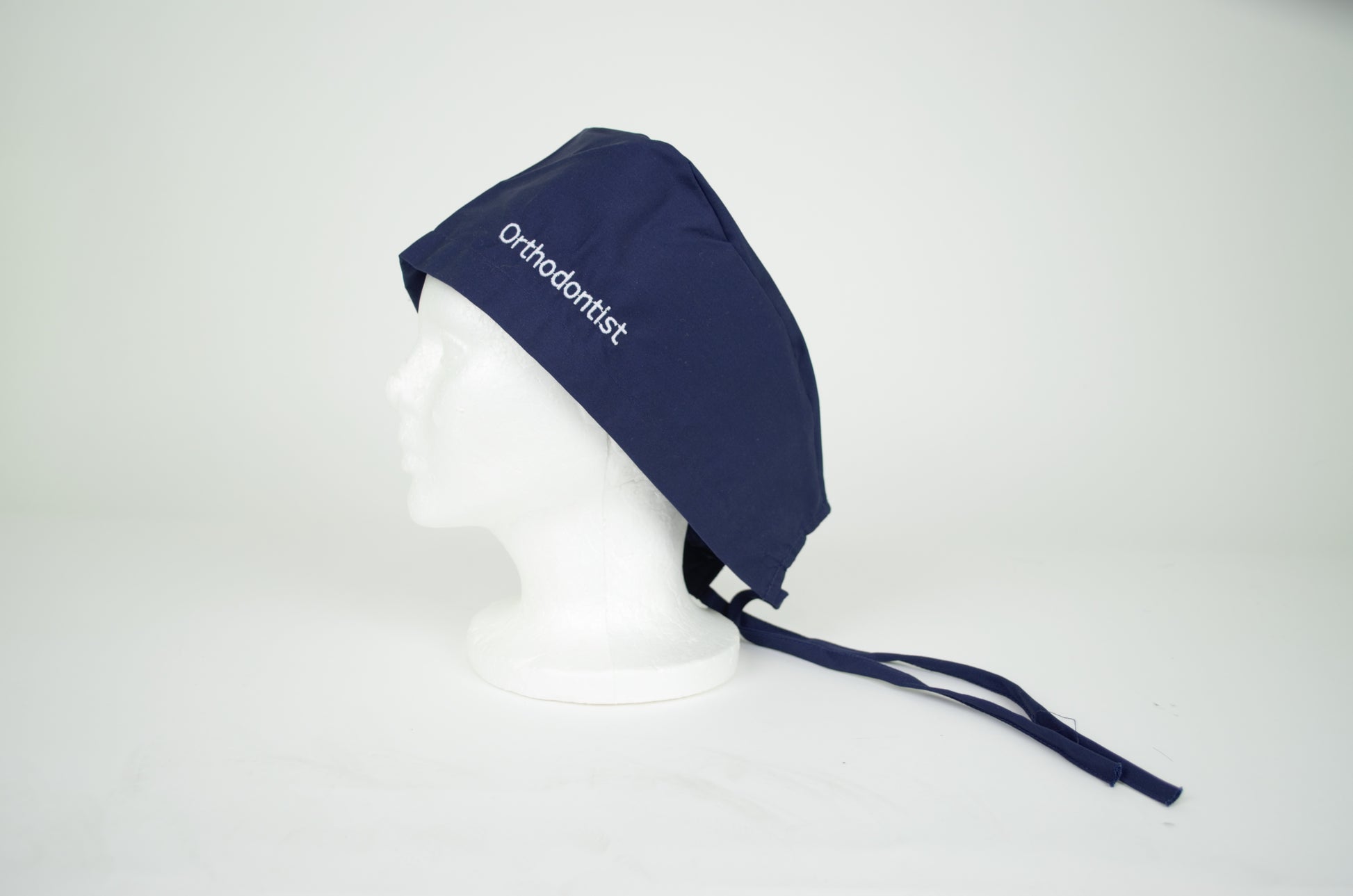 orthodontist scrub cap.