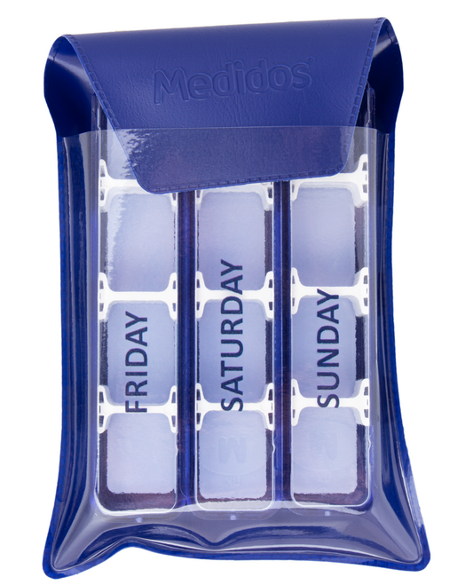 KB6, 3D4 Pill Organizer, Weekend Set