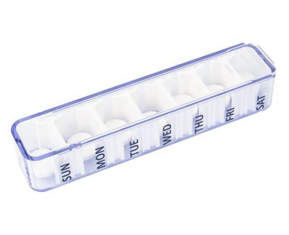 KB4, 7D1 Classic Pill Organizer, Week Dose, Vinyl Cover