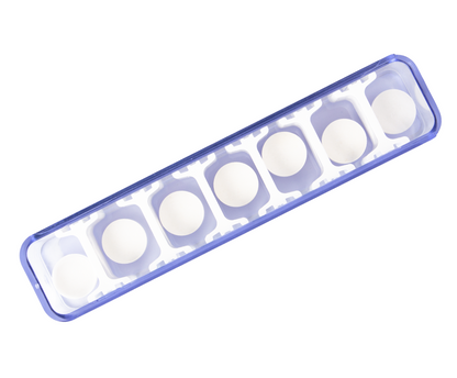 KB4, 7D1 Classic Pill Organizer, Week Dose, Vinyl Cover