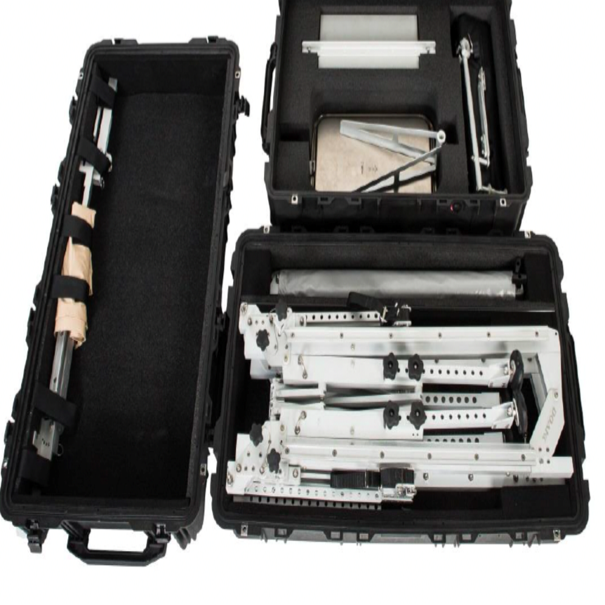 Xcessories, Pelican 1780 with custom foam inserts (accessories + wheels)