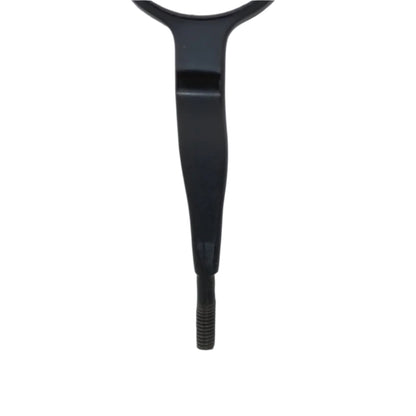 Mouth Mirror, Anti-fog Rhodium Reflector, Double-sided, Blackline