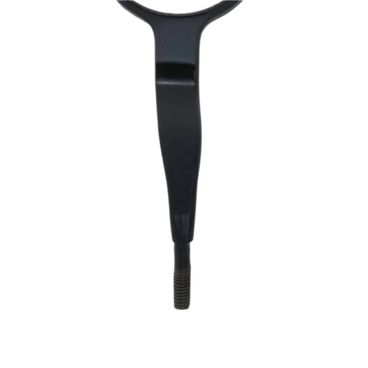 Mouth Mirror, Anti-fog Rhodium Reflector, Double-sided, Blackline