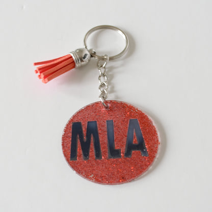 Keychain, Acrylic, Medical Job Title