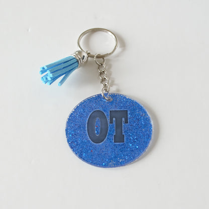 Keychain, Acrylic, Medical Job Title