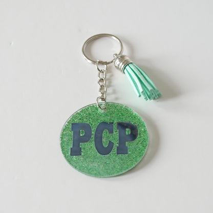 Keychain, Acrylic, Medical Job Title