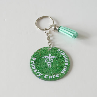 Keychain, Acrylic, Medical Job Title