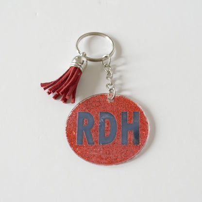Keychain, Acrylic, Medical Job Title