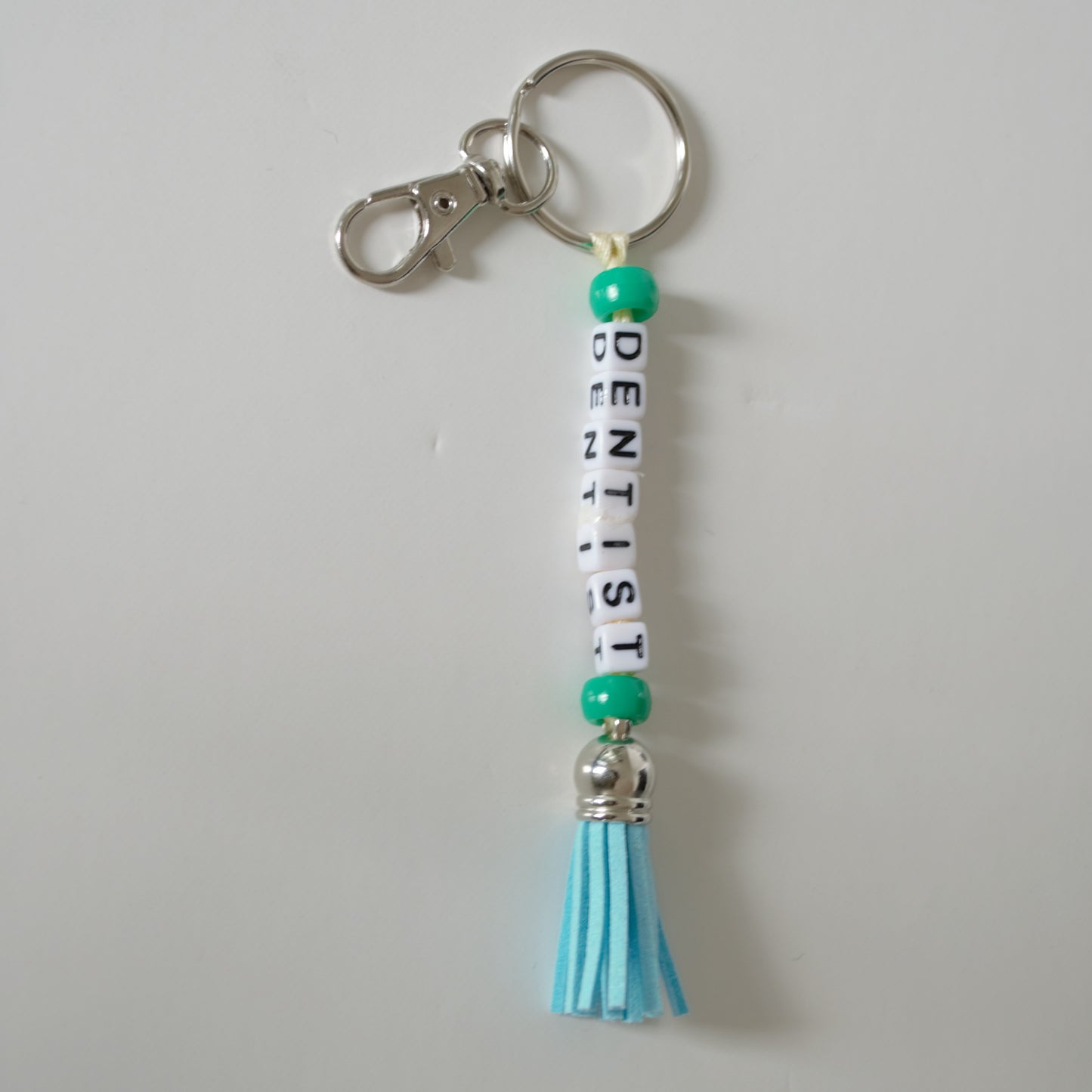 Keychain, Beaded 1 Word