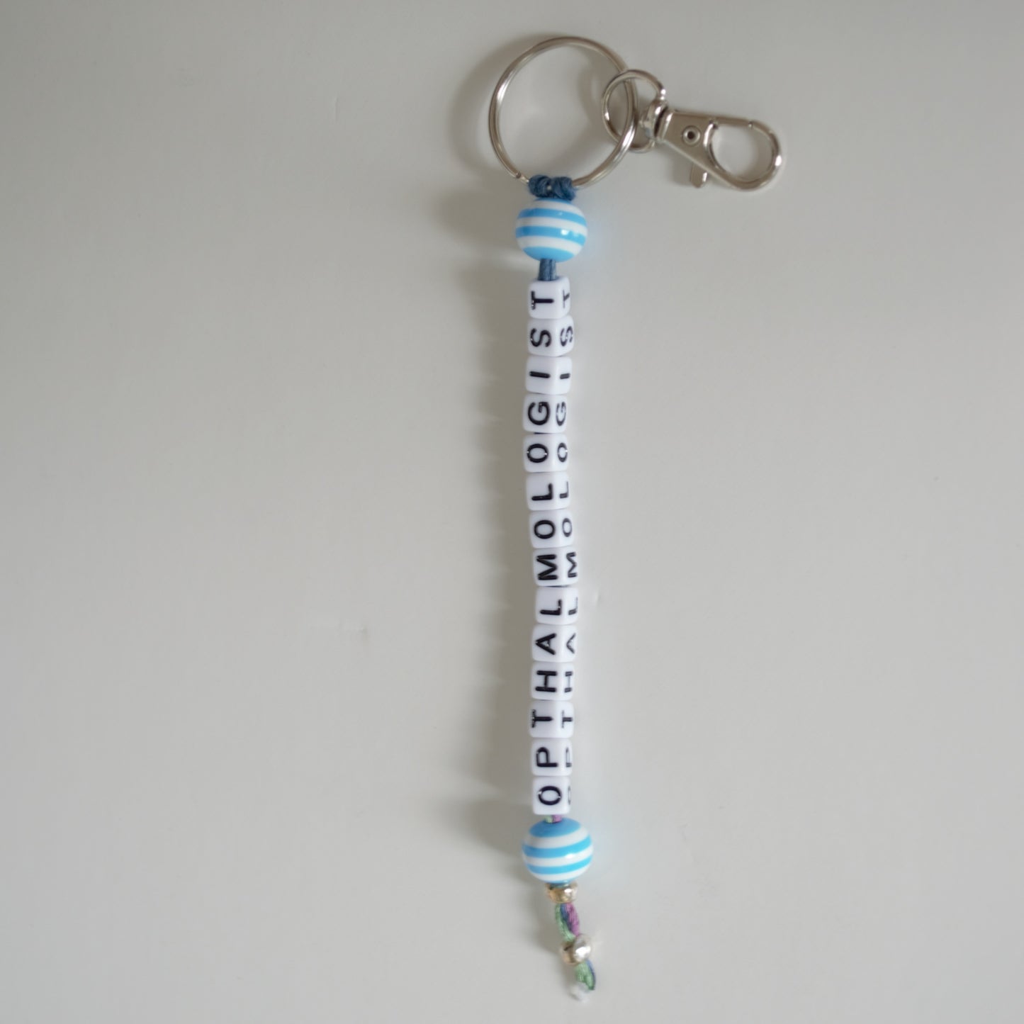 Keychain, Beaded 1 Word