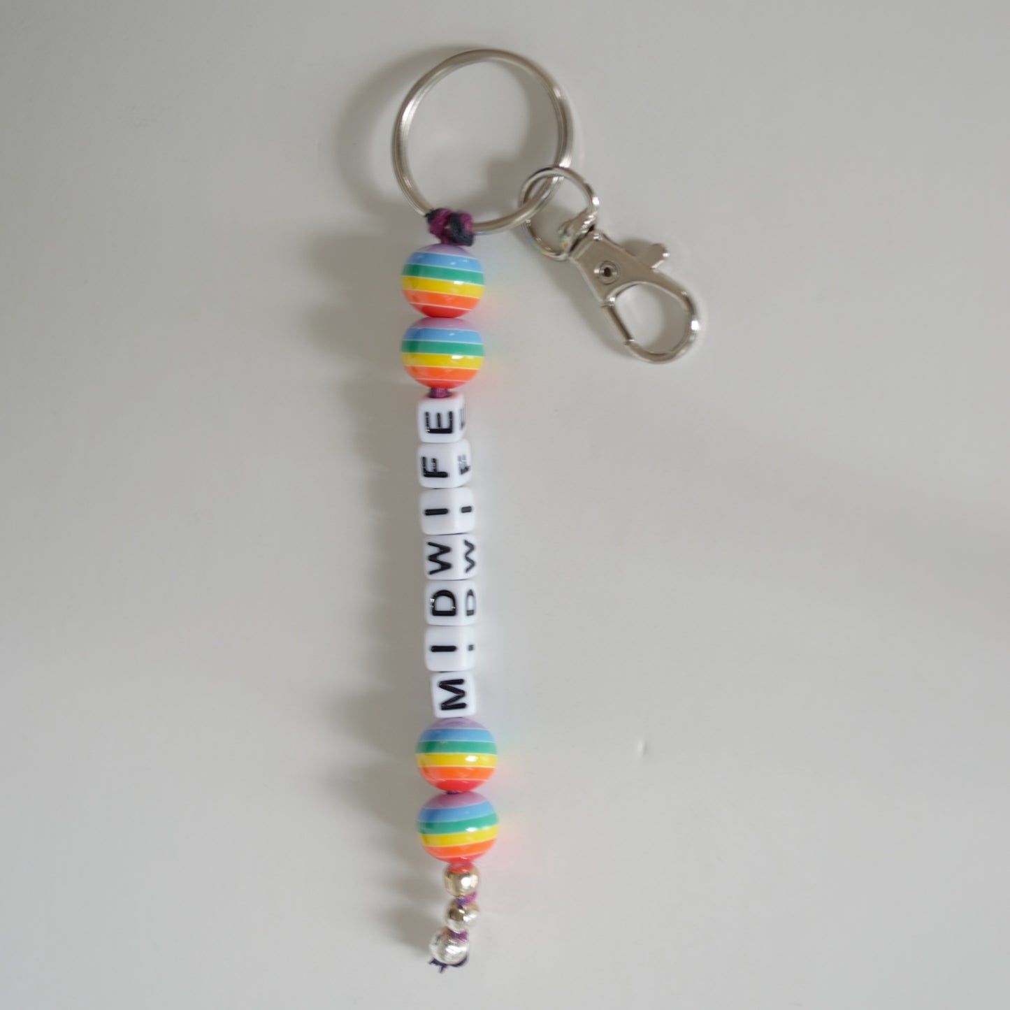 Keychain, Beaded 1 Word