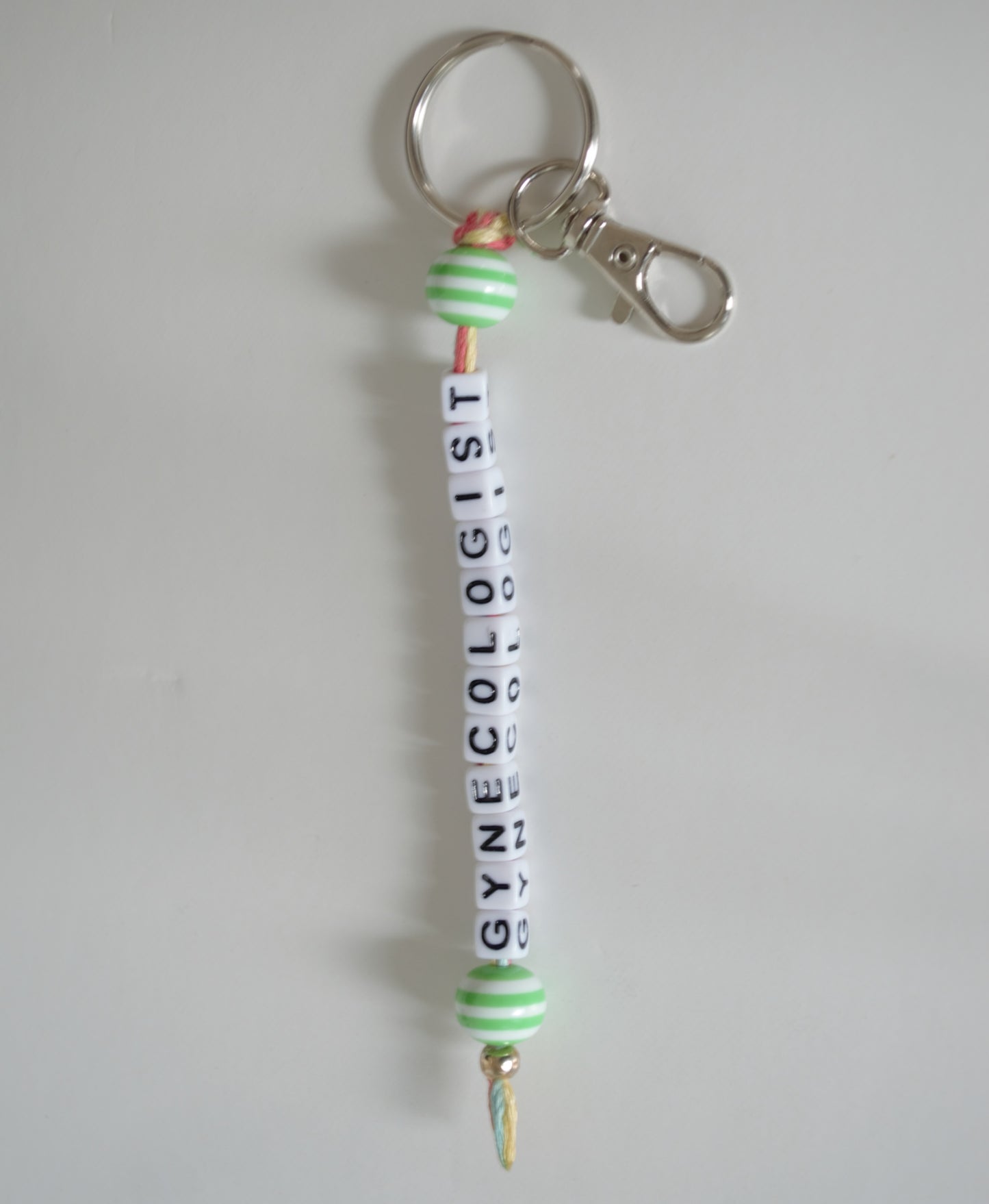 Keychain, Beaded 1 Word