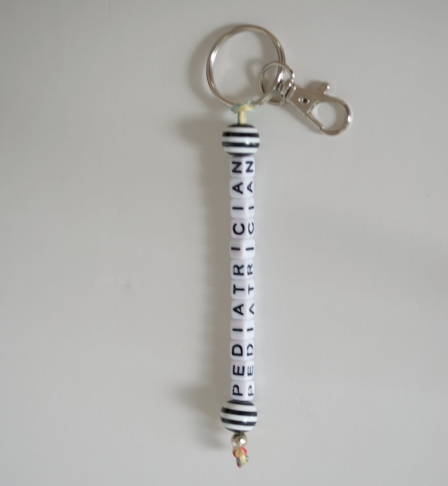 Keychain, Beaded 1 Word