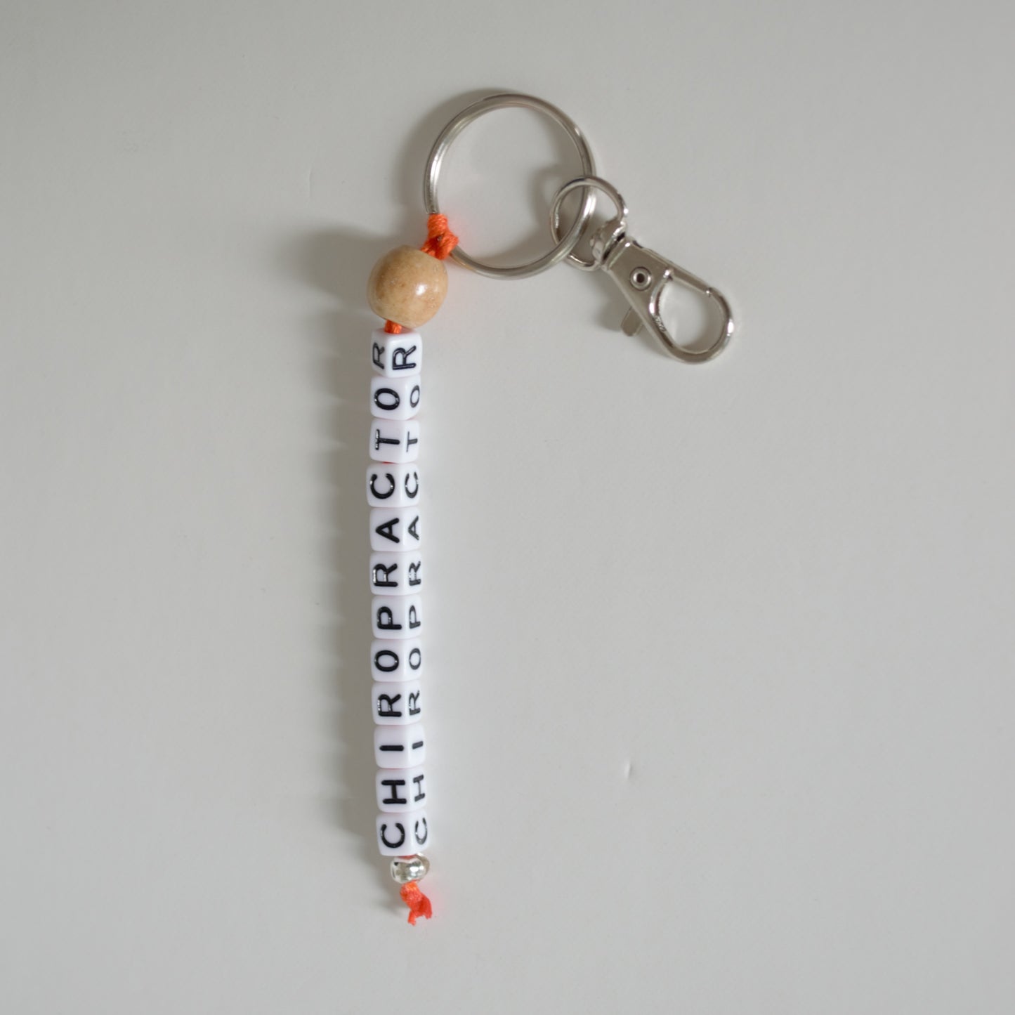 Keychain, Beaded 1 Word