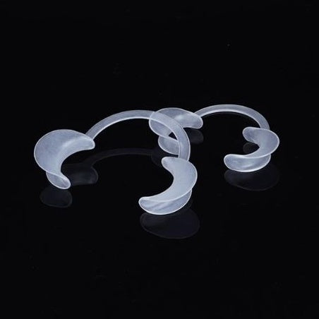 Cheek Retractor C-Shaped, Frosted Surface