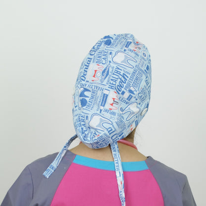 PD02 - Ponytail Dental Scrub Cap