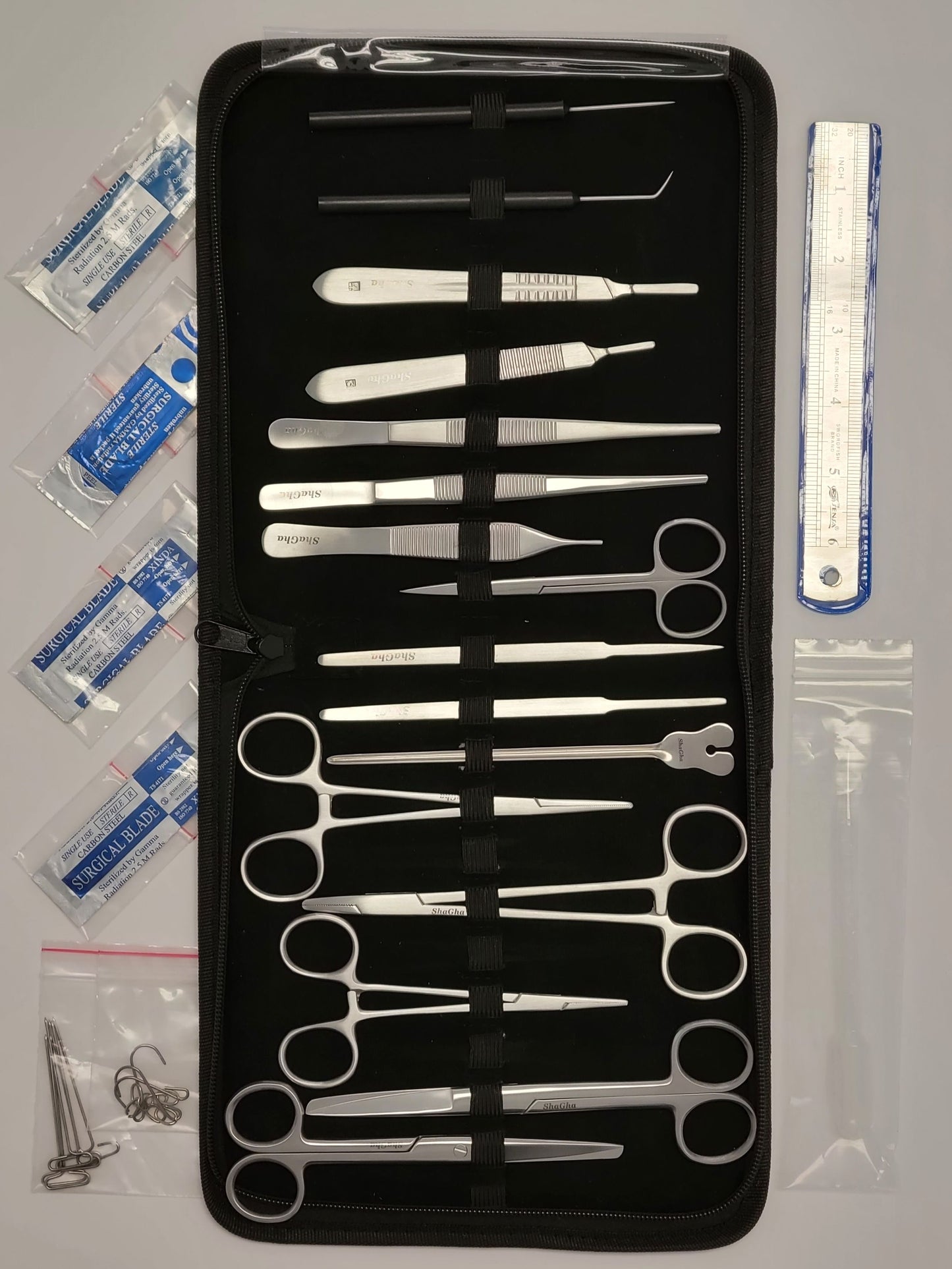 Dissection Kit D, Complete, 21 Pcs