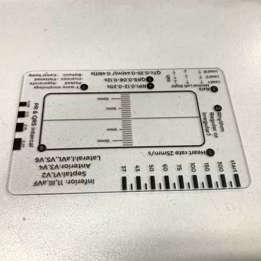 Ruler - Heartbeat ECG Observation 7 Steps