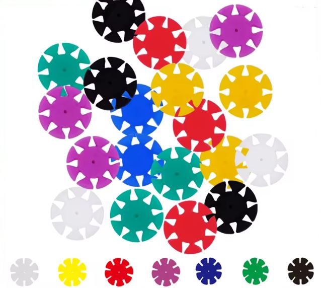 Endo File Stoppers Silicone Marking Circle Ring Counting Dentist Tool