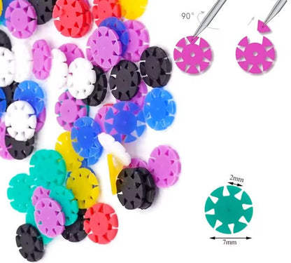 Endo File Stoppers Silicone Marking Circle Ring Counting Dentist Tool