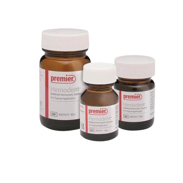 Hemodent bottles