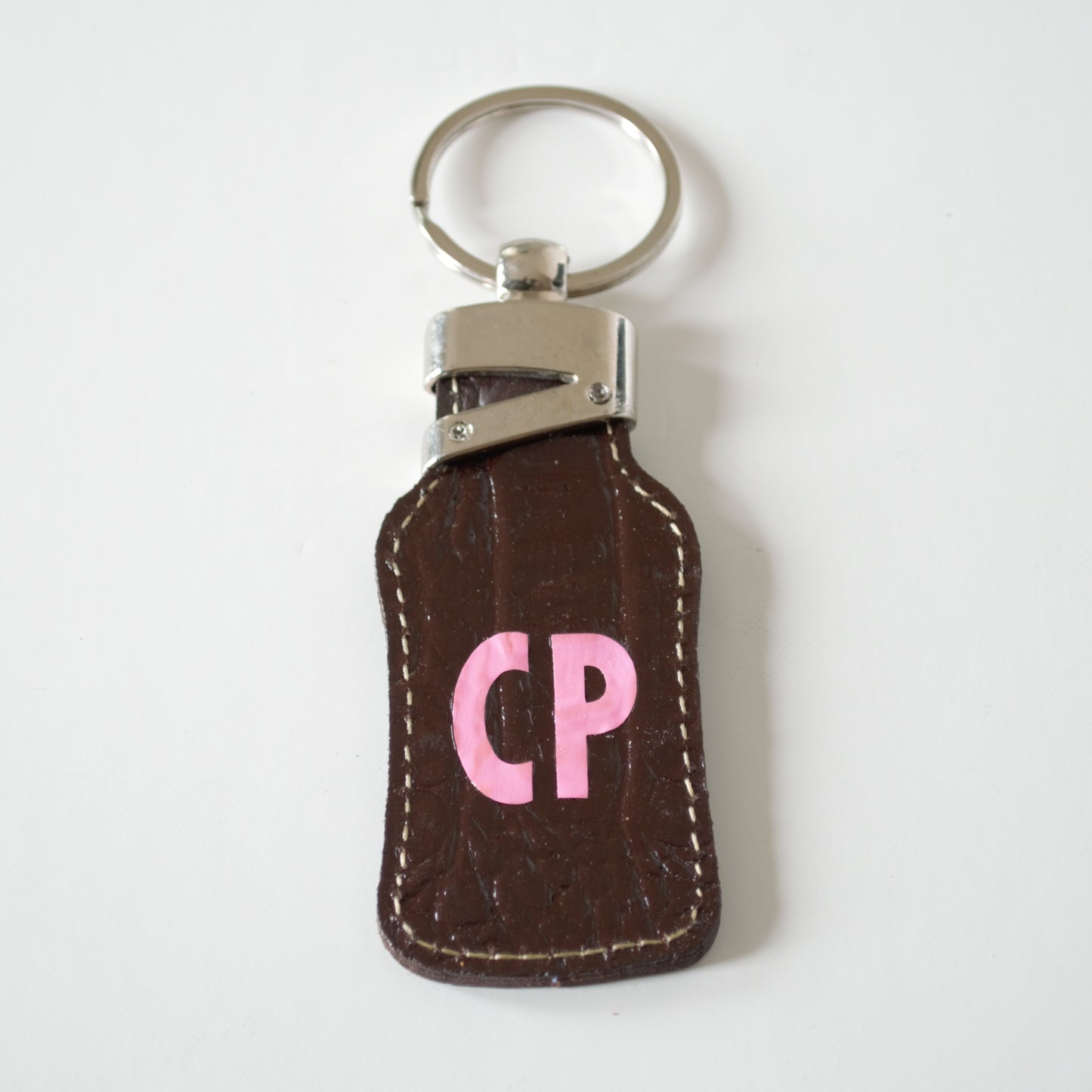 Keychain, Leather / Job Title