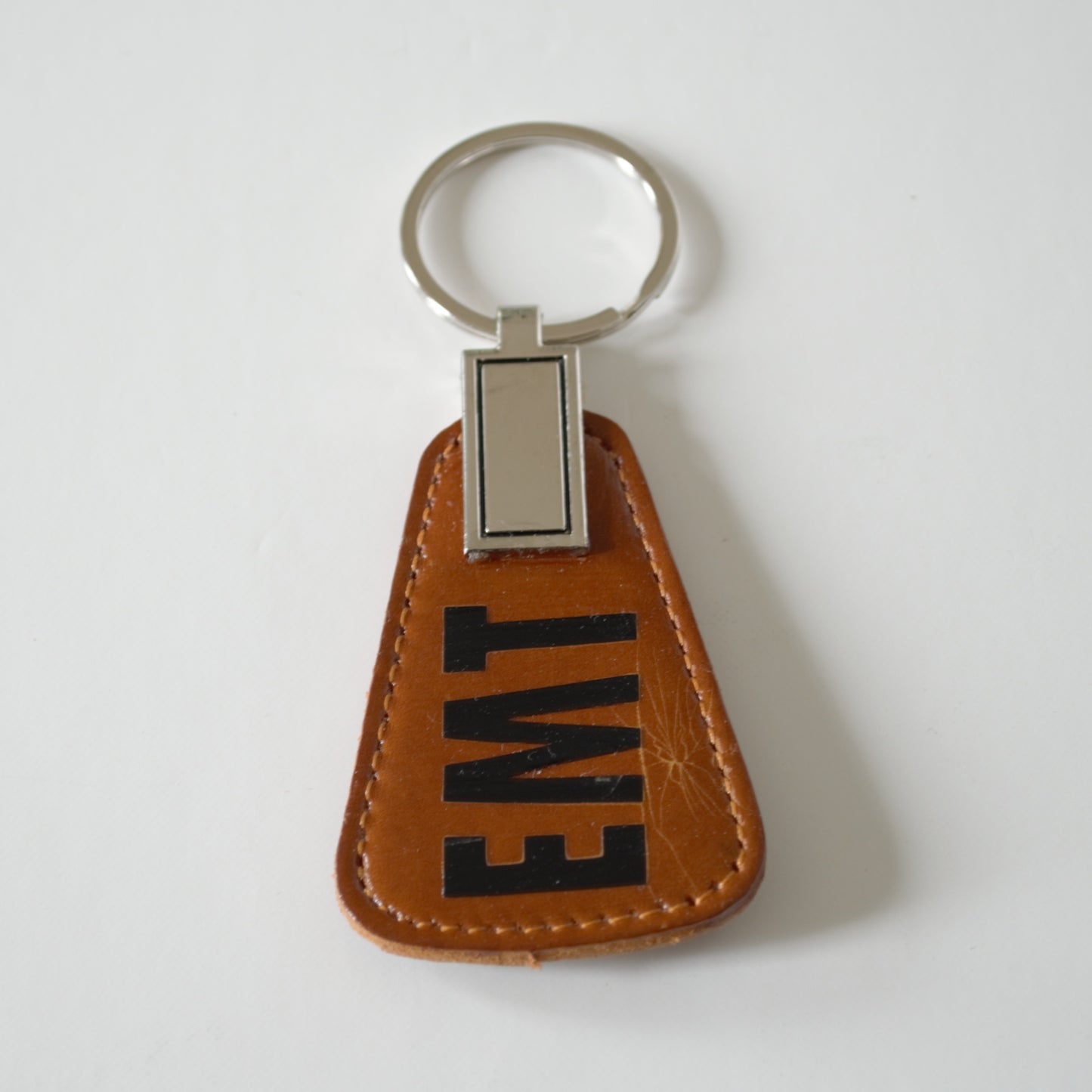Keychain, Leather / Job Title