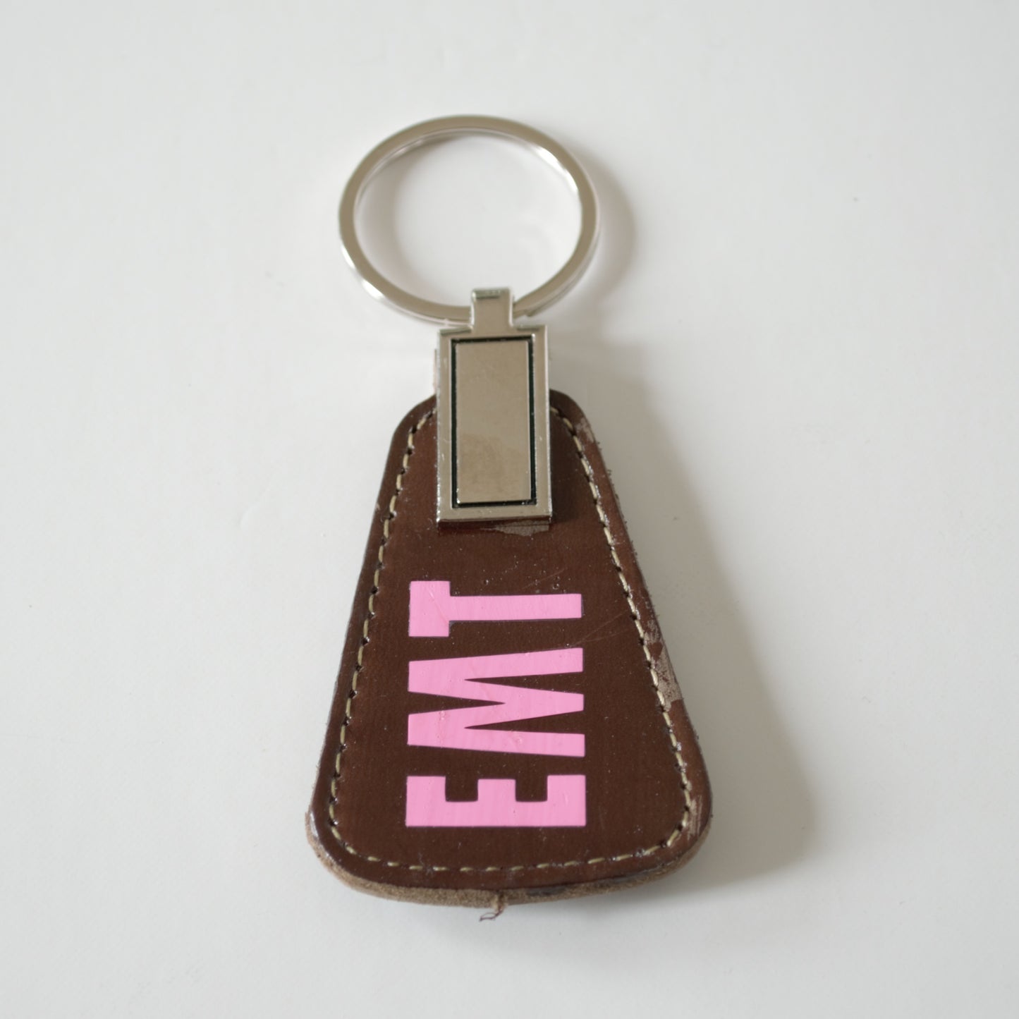 Keychain, Leather / Job Title