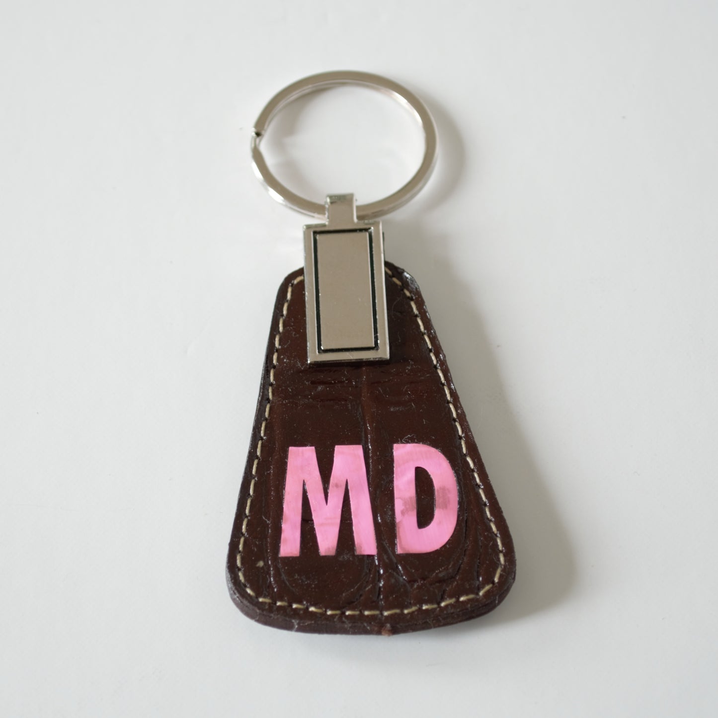 Keychain, Leather / Job Title
