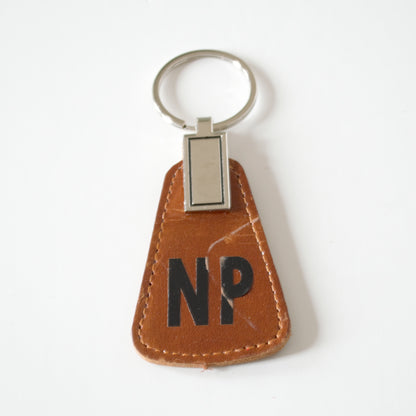 Keychain, Leather / Job Title