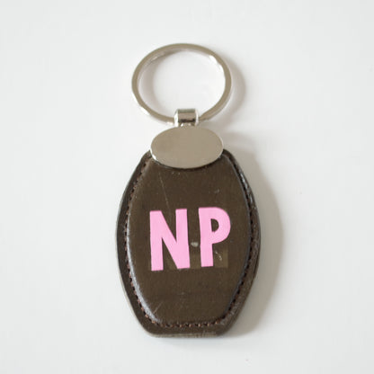 Keychain, Leather / Job Title