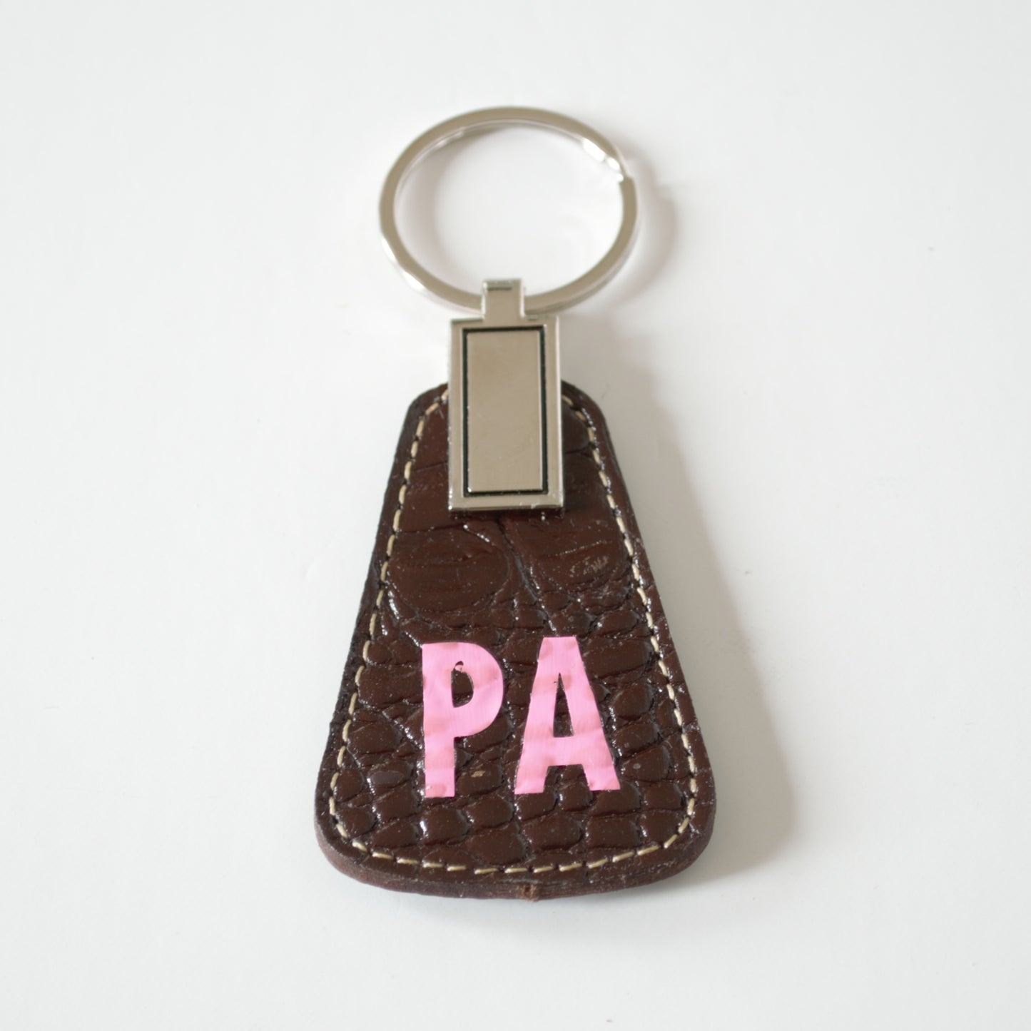 Keychain, Leather / Job Title