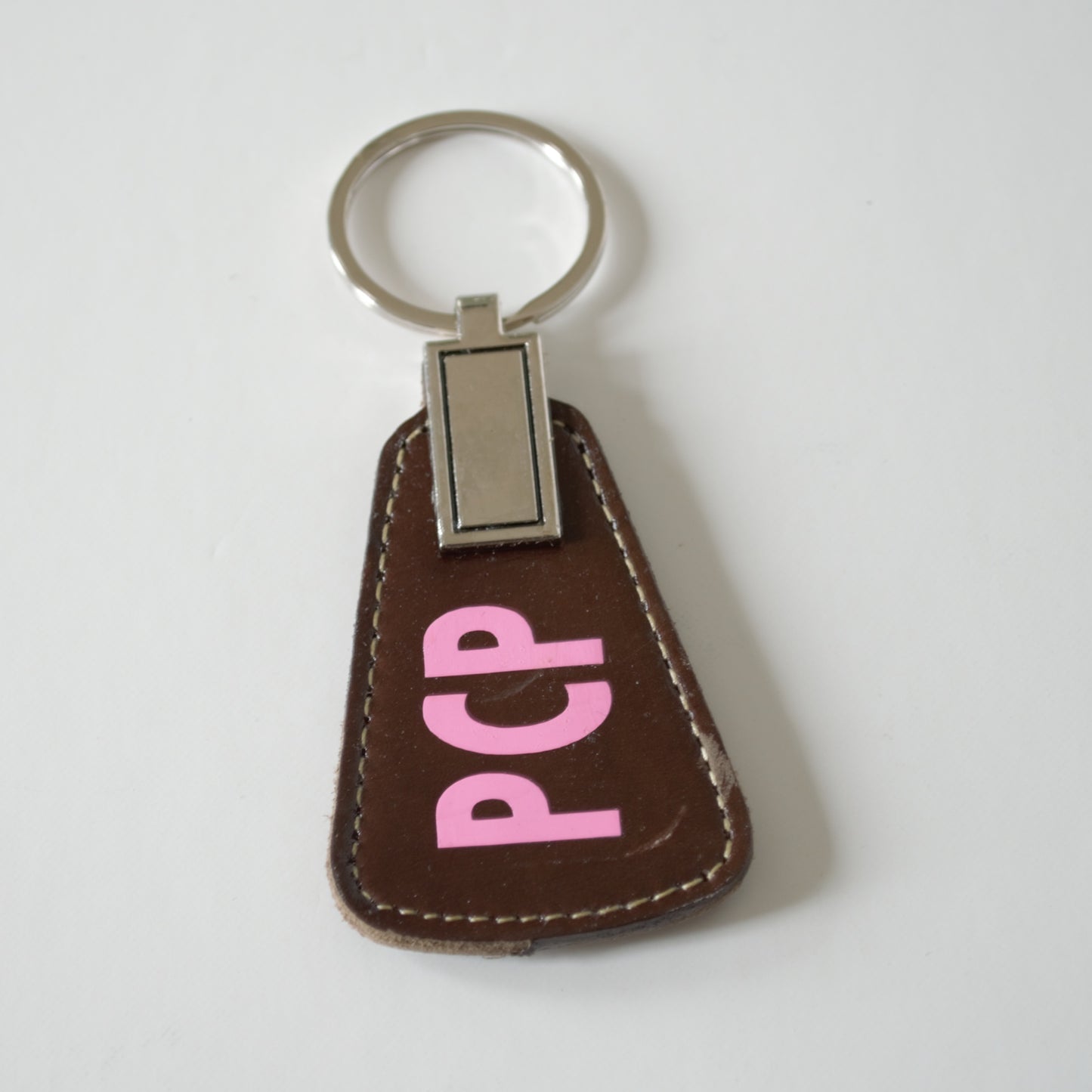 Keychain, Leather / Job Title