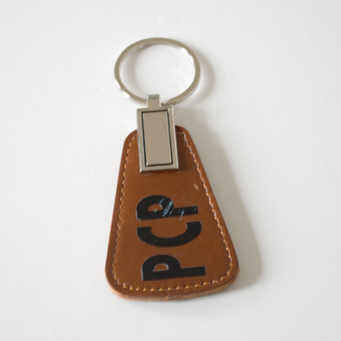 Keychain, Leather / Job Title